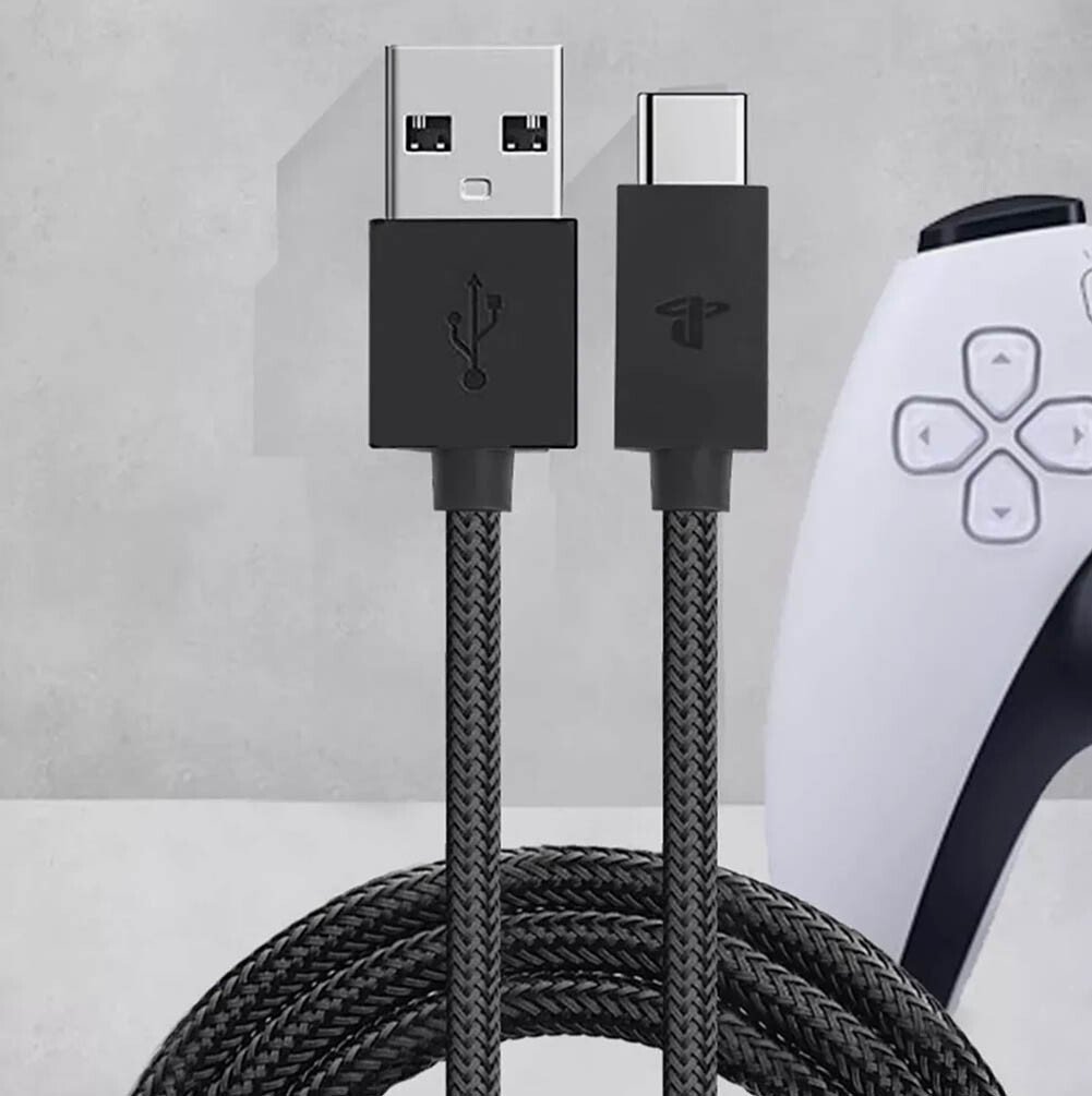 New Genuine USB-C Charging Power Cable Cord for Playstation5 DualSense Edge 2.8M