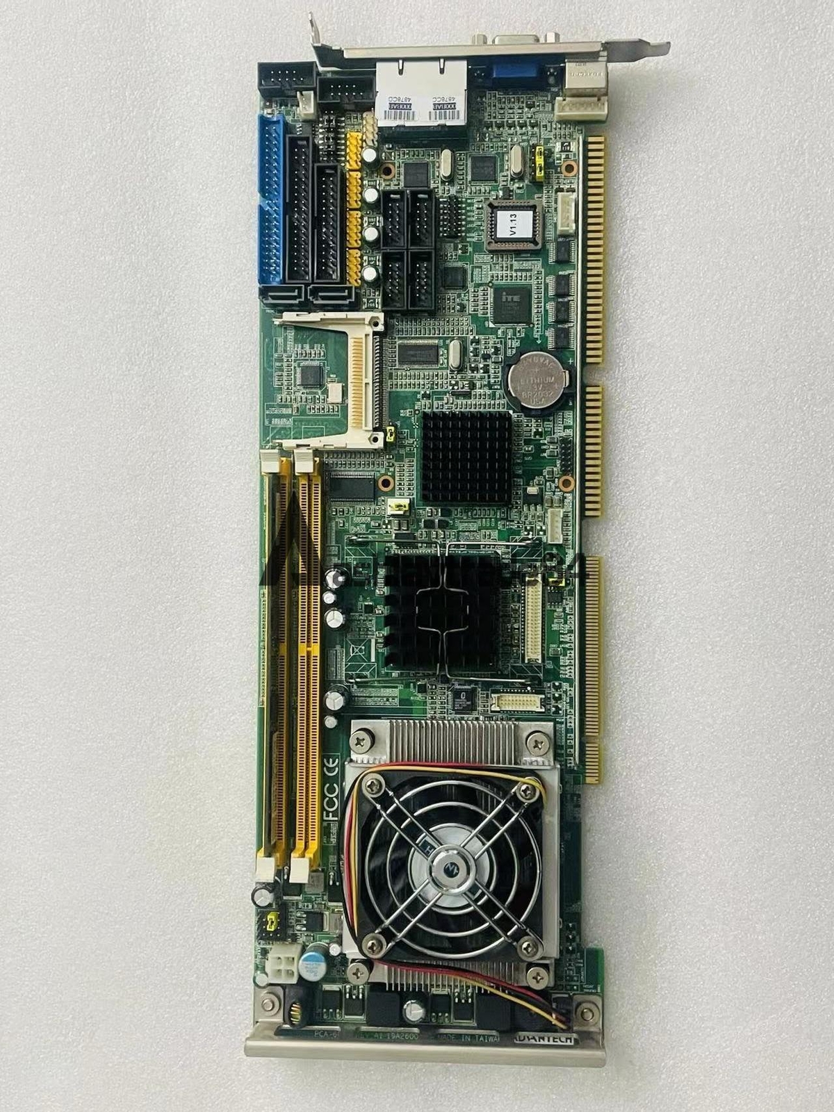 1PCS Used Advantech PCA-6008G2 REV.A1 PCA-6008 Industrial motherboard