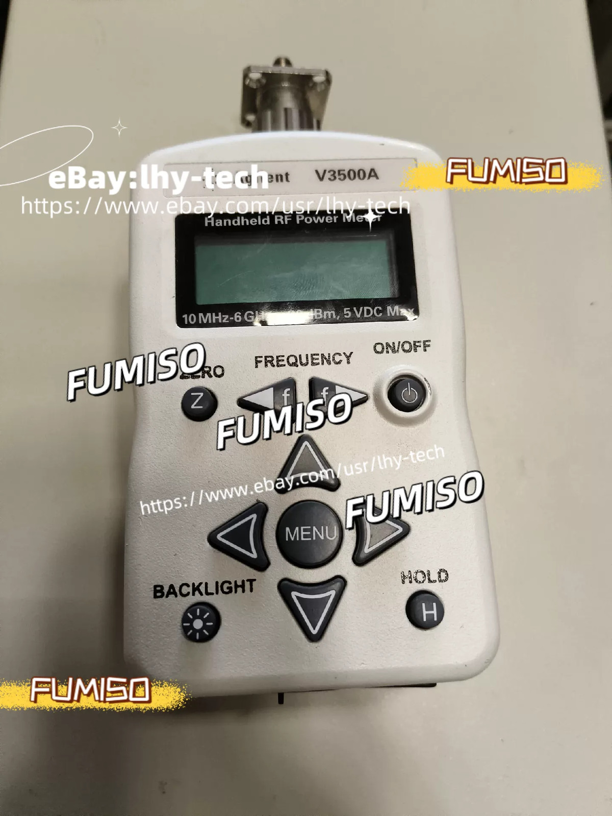 KEYSIGHT agilent V3500A 10MHZ-6GHZHANDHELD RF POWER METER&lhy