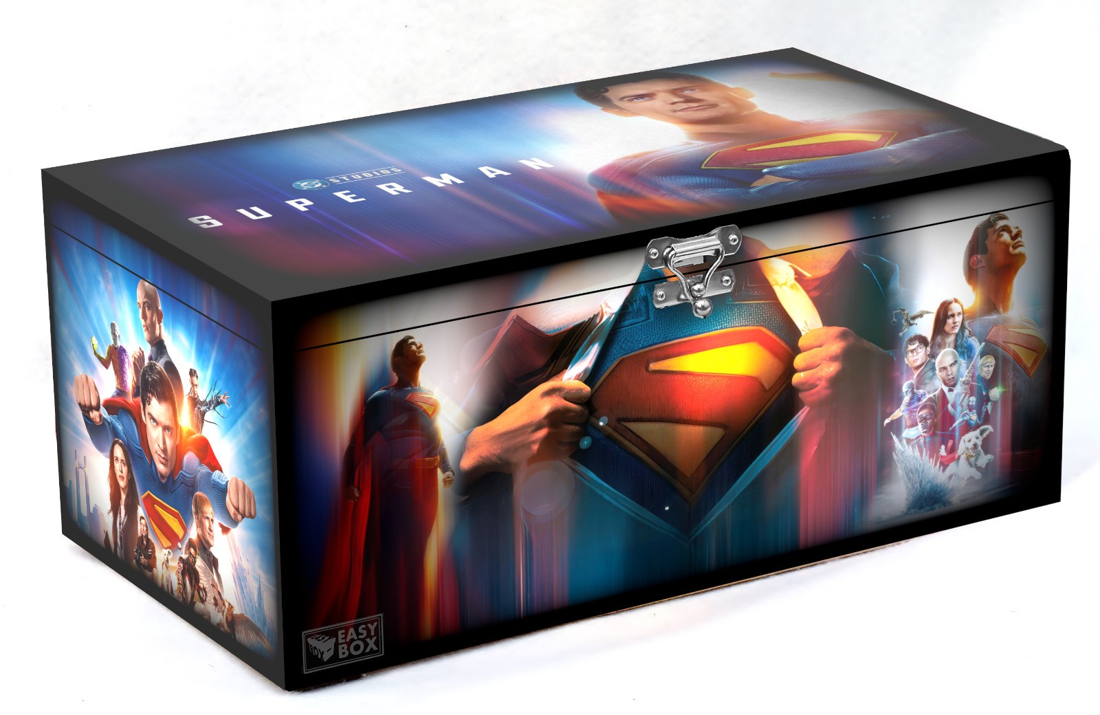 Superman - DVD 's / Blu-rays Box Chest MDF
