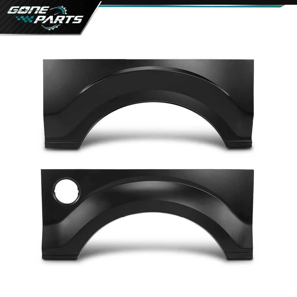 Rear Wheel Arch Quarter Panel For 2009-2014 Ford F-150 F150 W/O Molding Holes