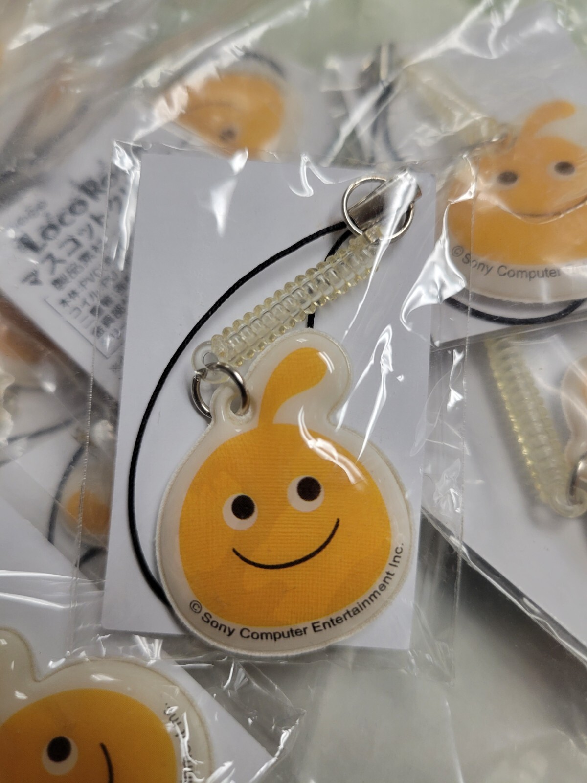 Loco Roco Puffy Sticker Strap (2006) Brand New Factory Sealed Japan Sony Import