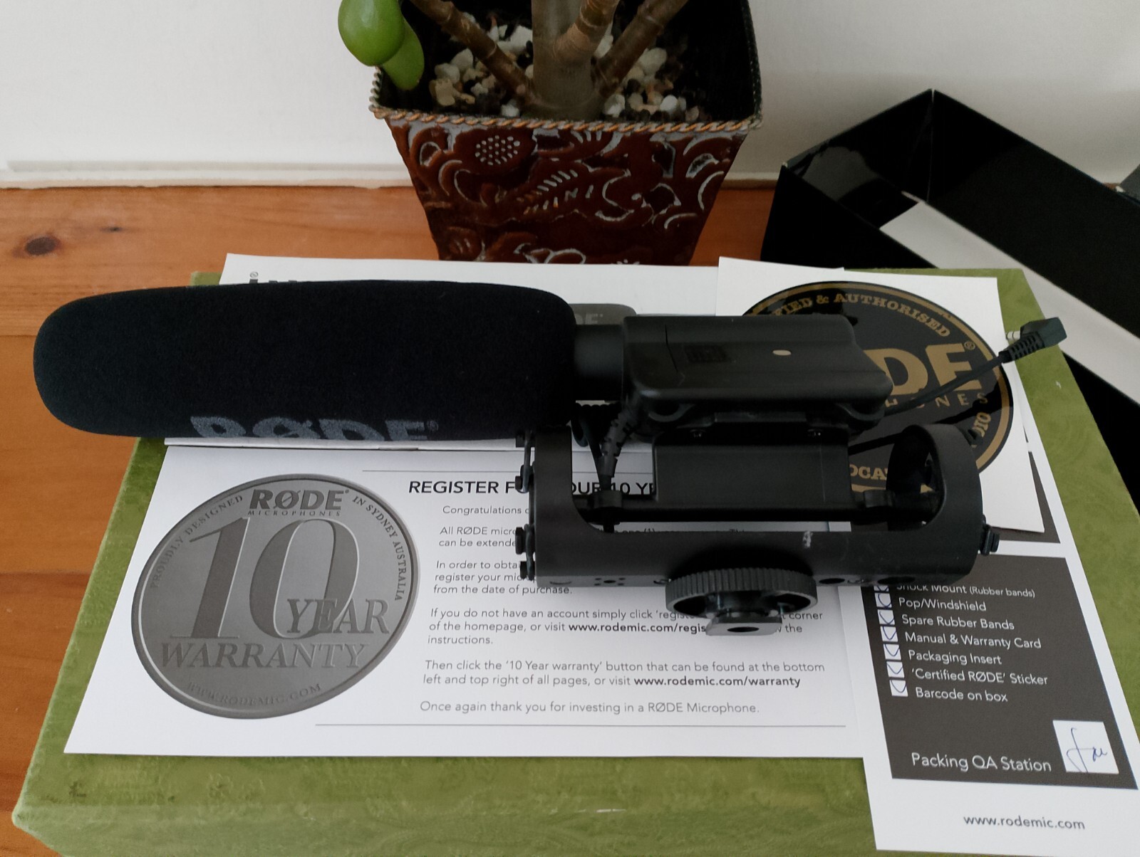 RODE VideoMic Directional Video Microphone. Excellent working condition