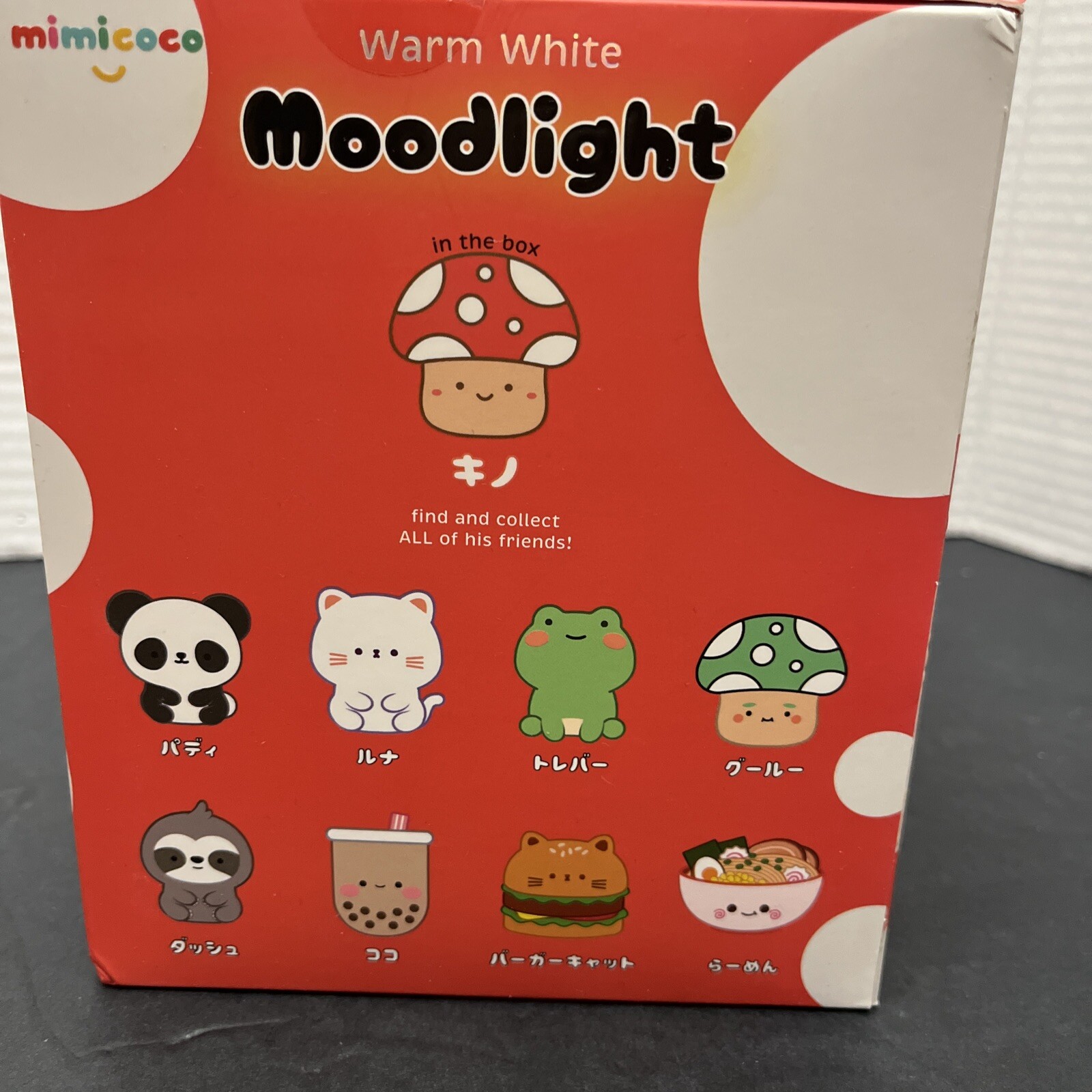 Mimicoco Kino Mushroom Moodlight Warm White Nightlight