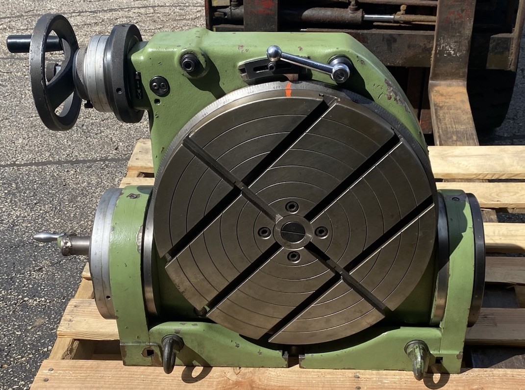 Walter RIS400 G Precision Tilting Rotary Table Horizontal Vertical Boring Mill ￼
