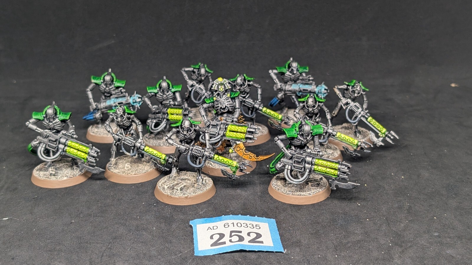 Necron Kill Team - Warhammer 40k painted