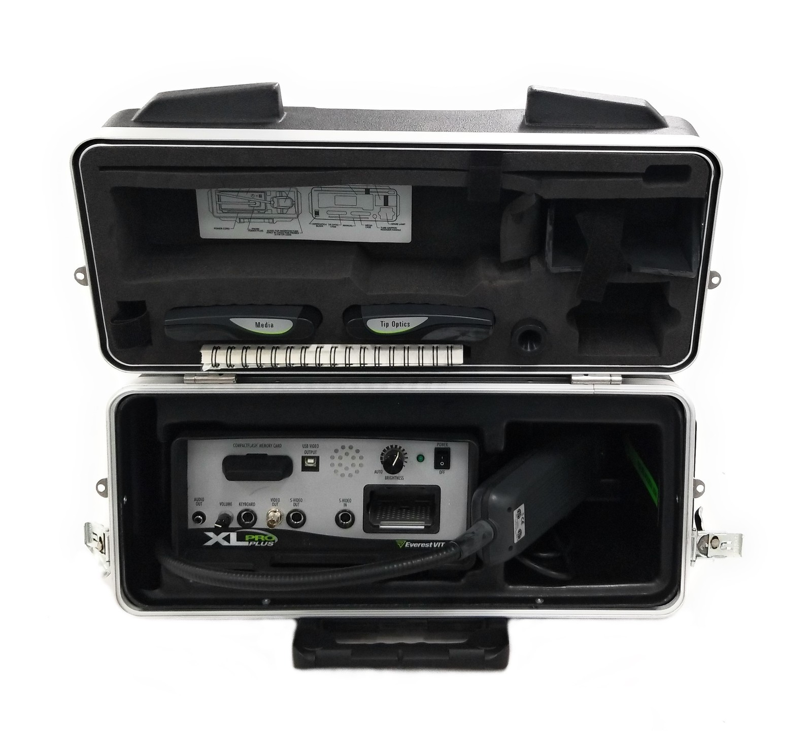 Everest VIT XL Pro Plus PLS500D-C Videoscope Borescope w/ PLXA620A & Case