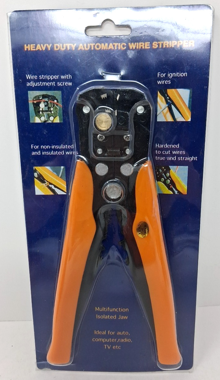 NEW - Heavy Duty Automatic Wire Stripper 36810 Harbor Freight