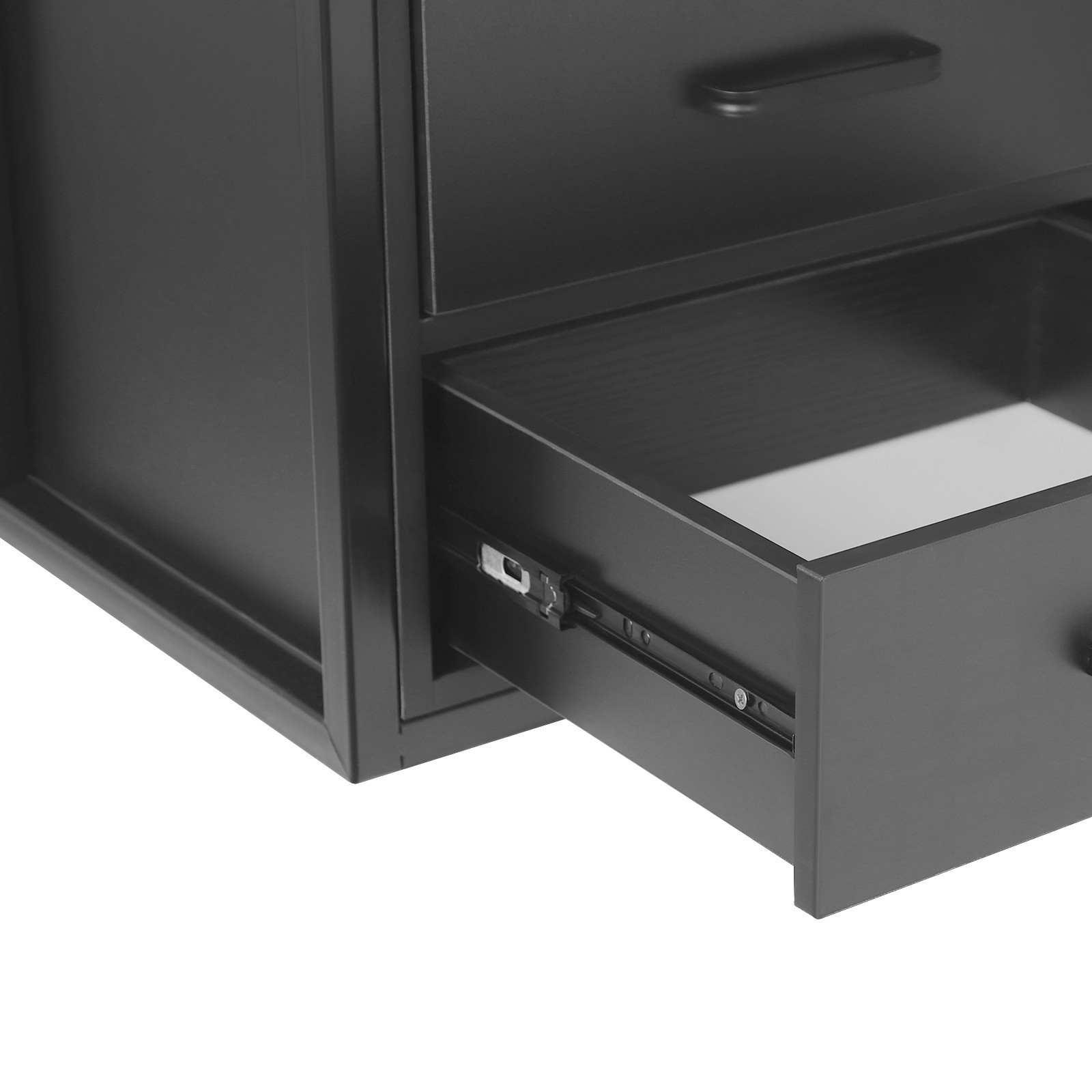 Salon Wall Cabinet Wall Mounted Salon Storage Cabinet Storage Cabinet Black