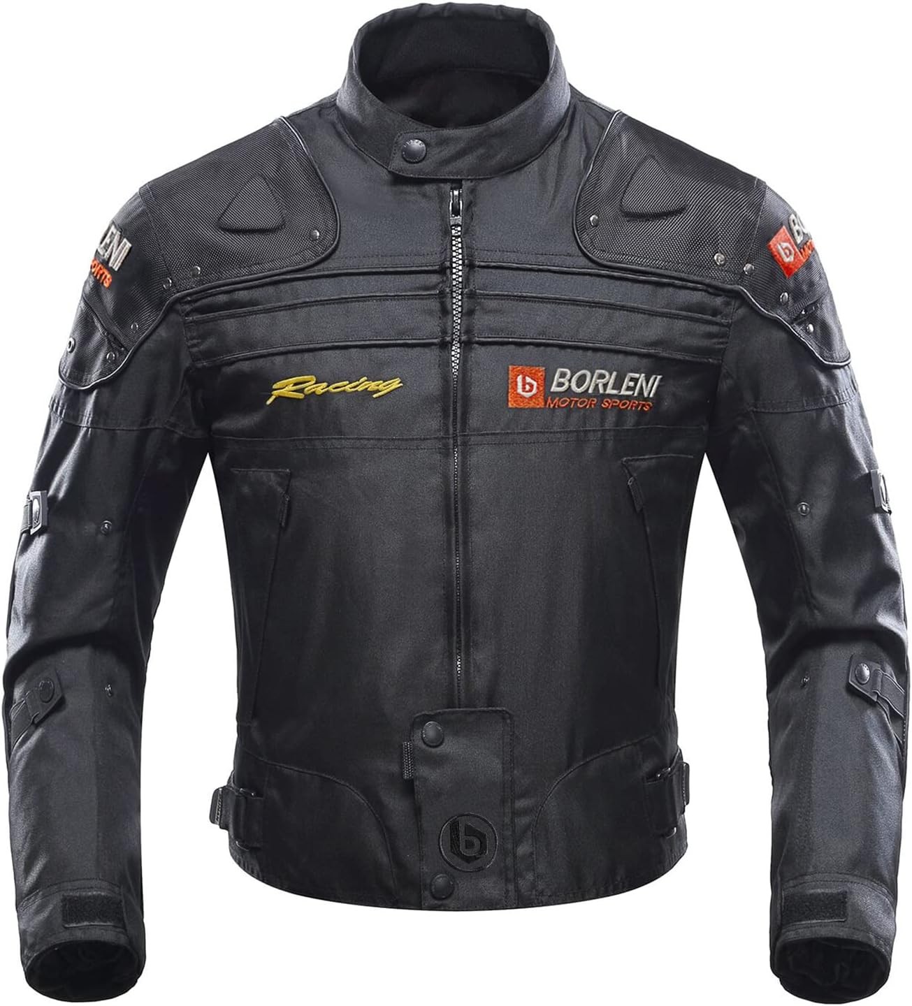 BORLENI Motorcycle Jacket Motorbike Riding Jacket Windproof Motorcycle Full Body