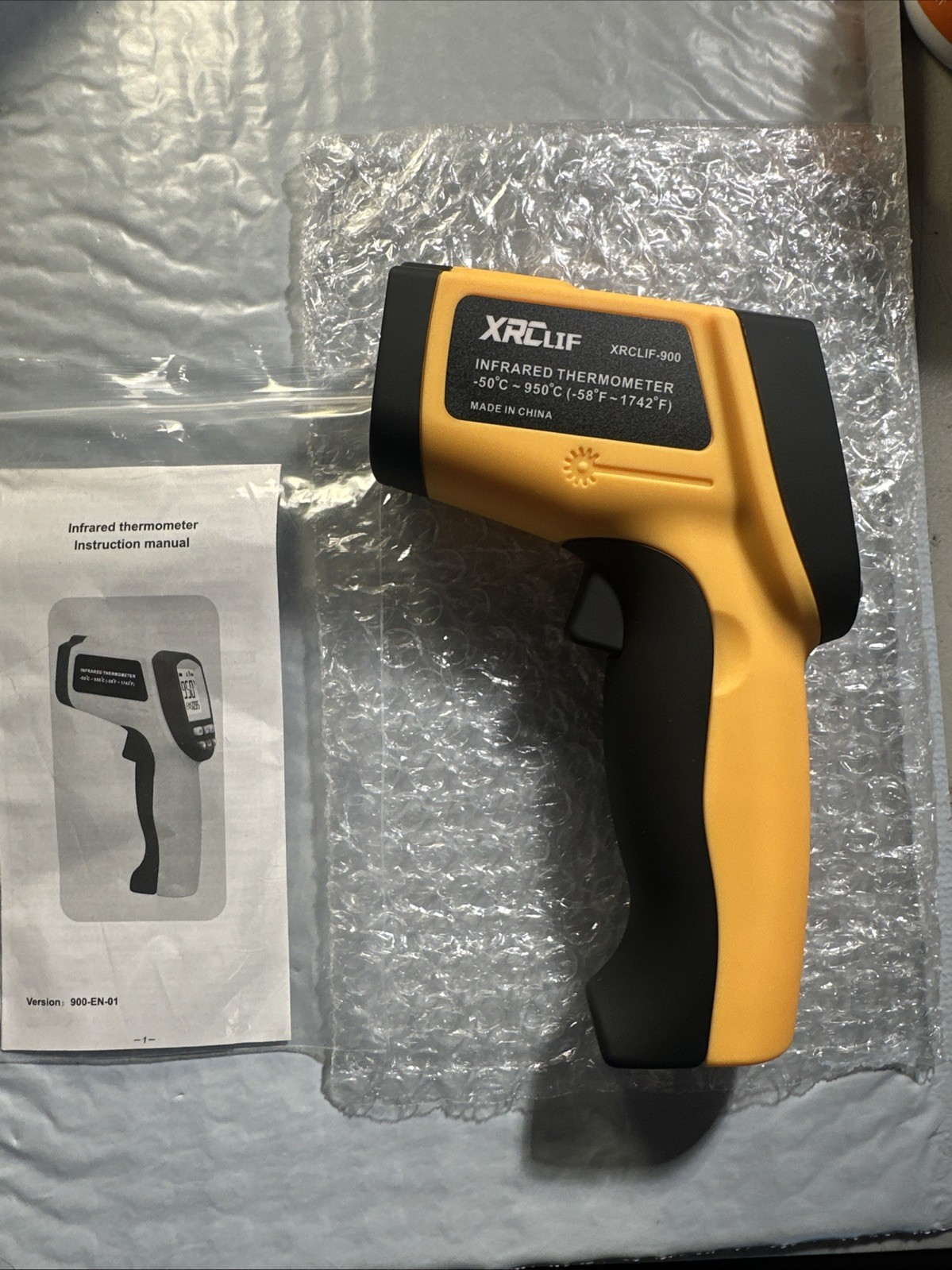 XRCLIF Infrared Thermometer -58°F~1742 Non-Contact Infrared Laser Thermometer…..