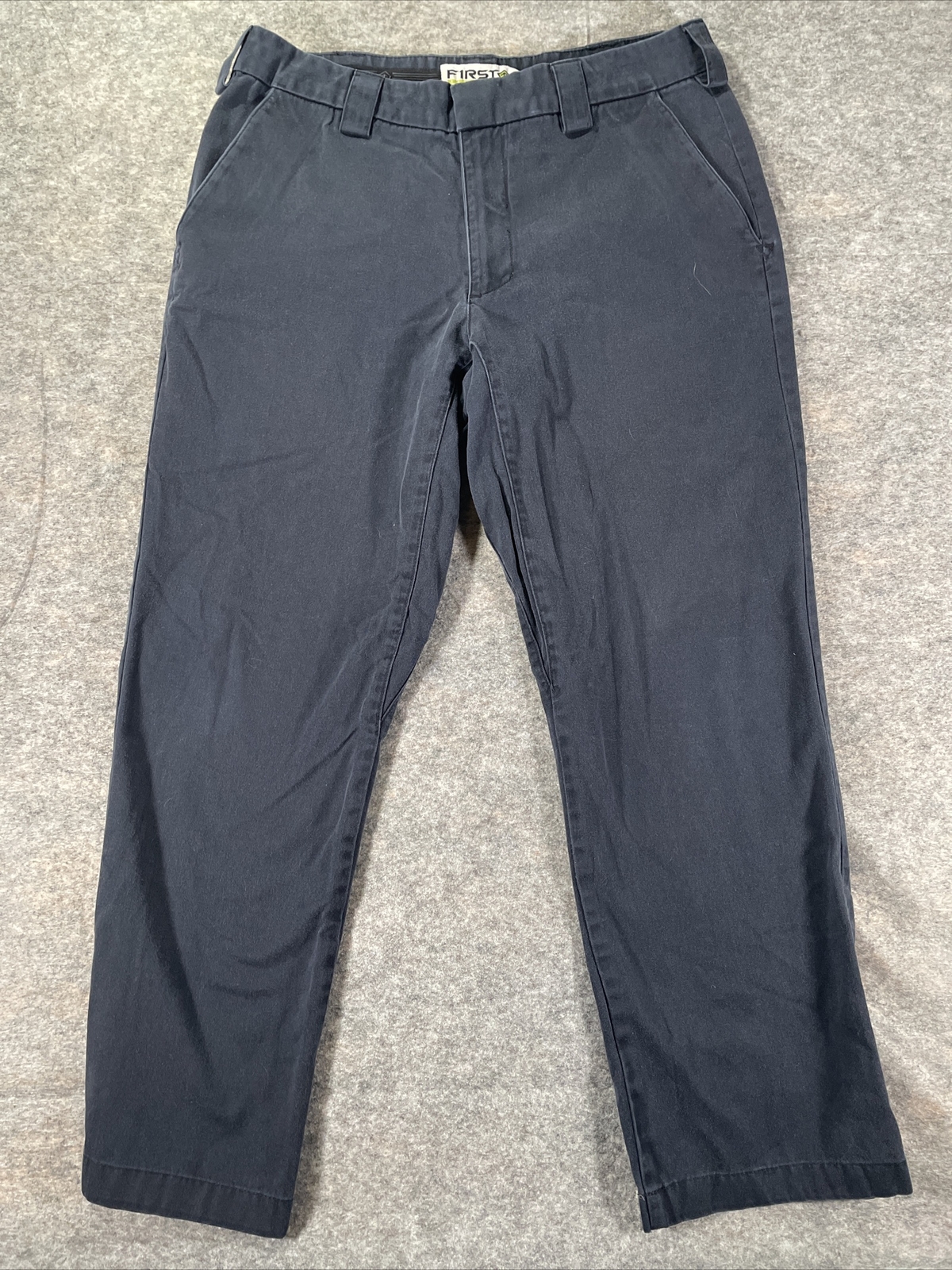 First Tactical Pants Mens 34x28 Chino Style Navy Blue Slacks Military Hunting