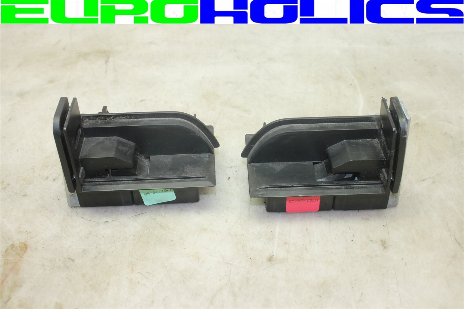 PAIR OEM BMW F15 X5 14-18 Left Right Trunk Shade Cargo Cover Support Bracket