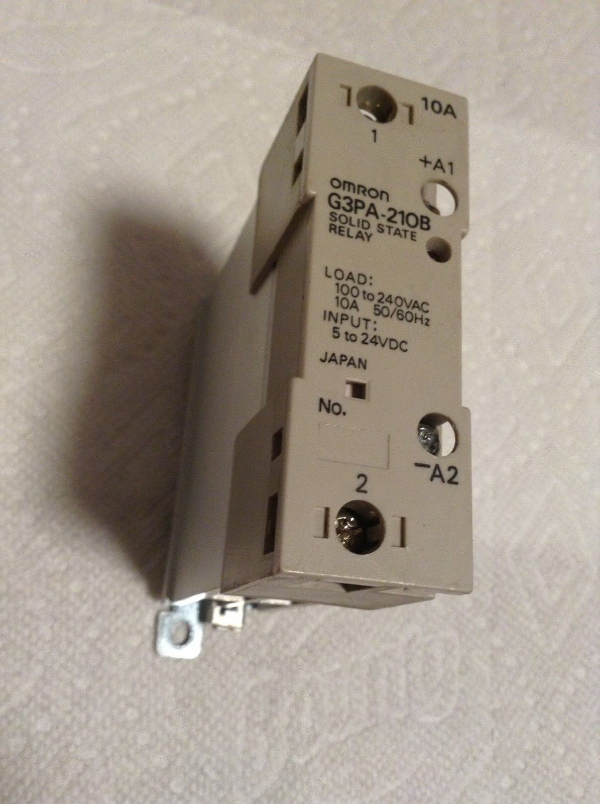 Omron G3PA-210B Solid State Relay 10A 240 VAC