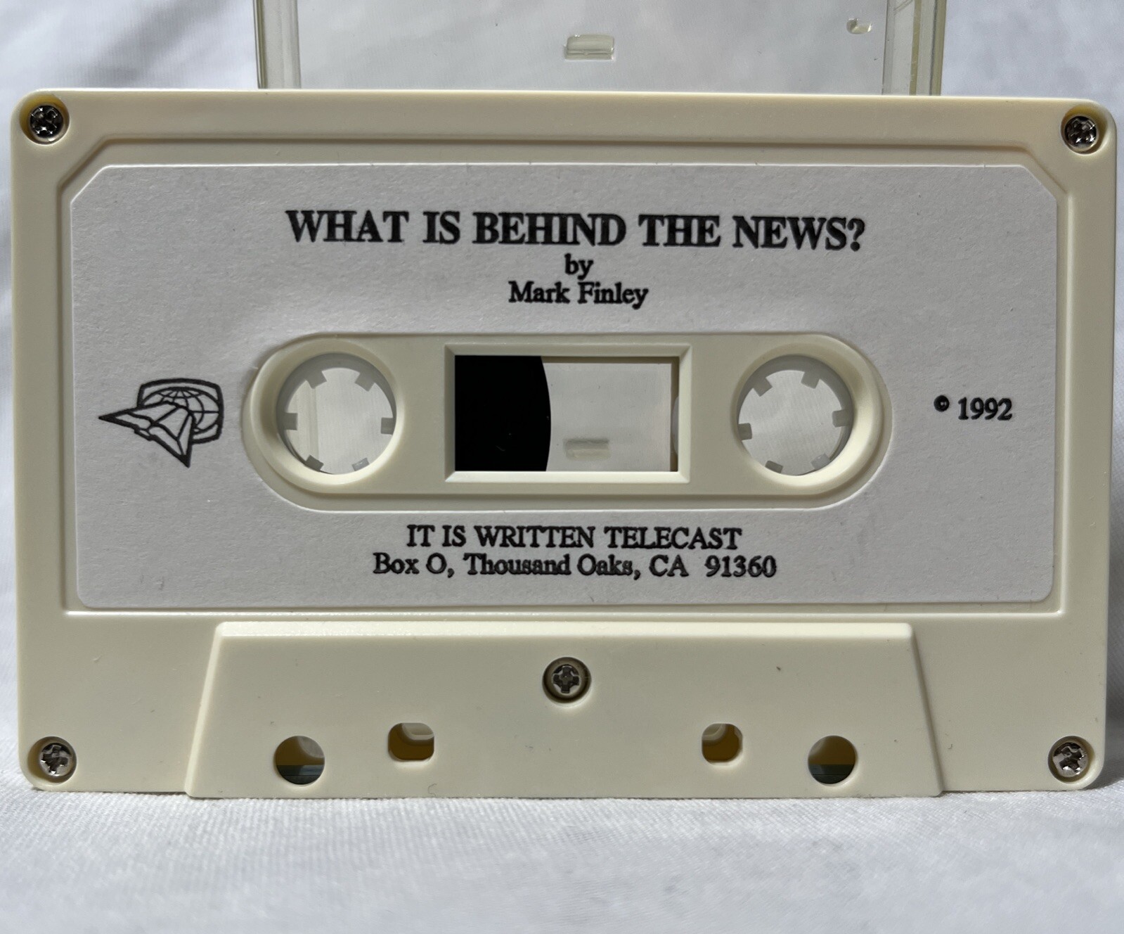 What Is Behind The News? By Mark Finley (1992 Cassette) Gospel **RARE**