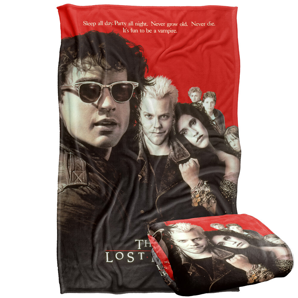 The Lost Boys Poster Silky Touch Super Soft Throw Blanket
