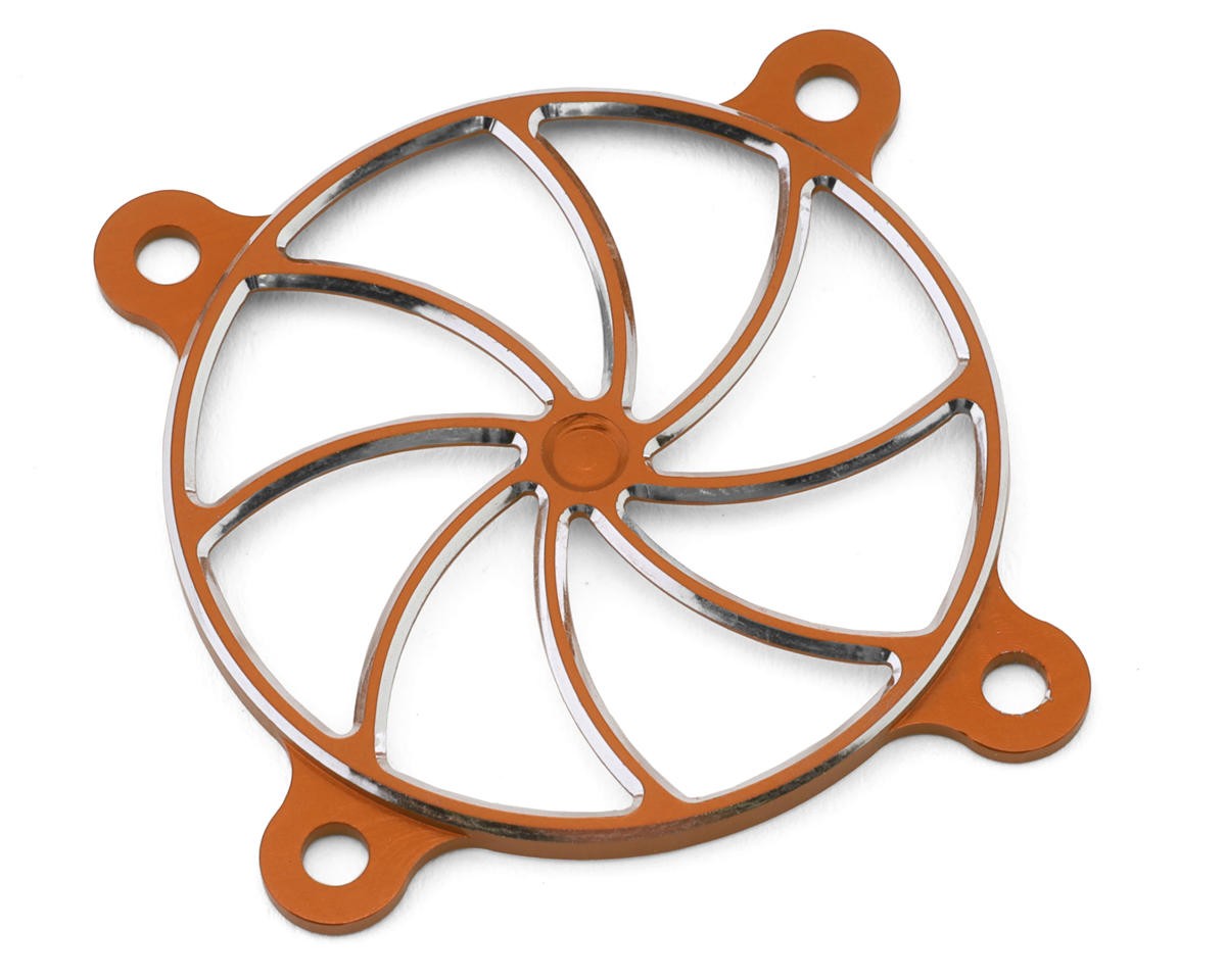 Team Brood 40mm Aluminum Fan Cover (Orange) [BRO-TBR-40MMBFCO]
