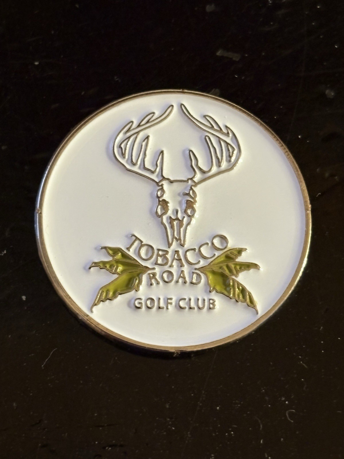 Rare Tobacco Road Golf Club 1" Coin Style Golf Marker - Sanford, North Carolina