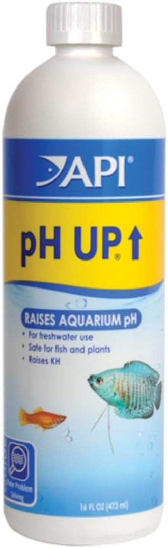 API pH UP Freshwater Aquarium Water pH Raising Solution 16 Ounce Bottle