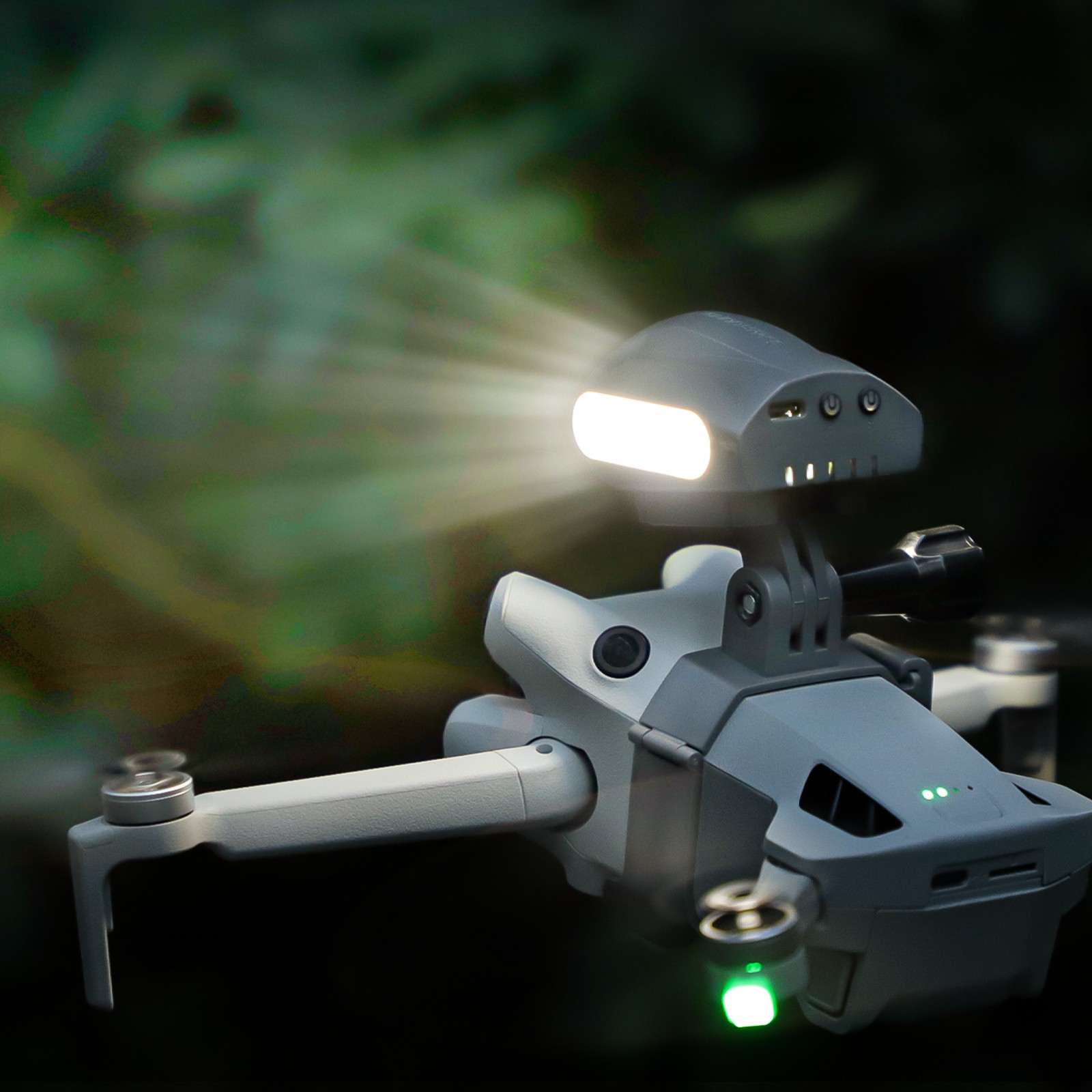 Searchlight Mount Holder w/ Light Lamp Set For DJI Mini 4 Pro Drone Accessories