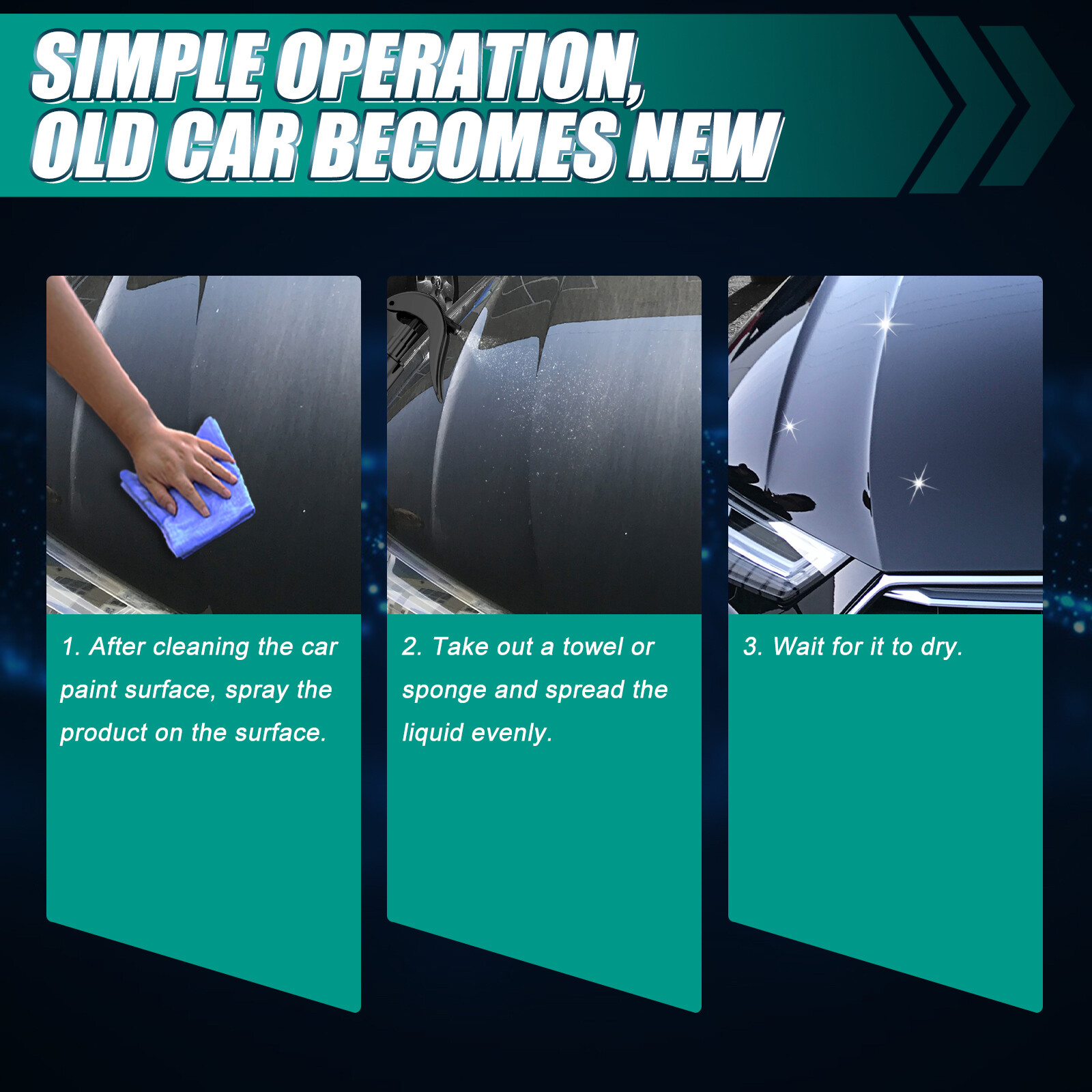 Professional Liquid Glass Coating Spray - Auto Paint Sealant & Protective Layer