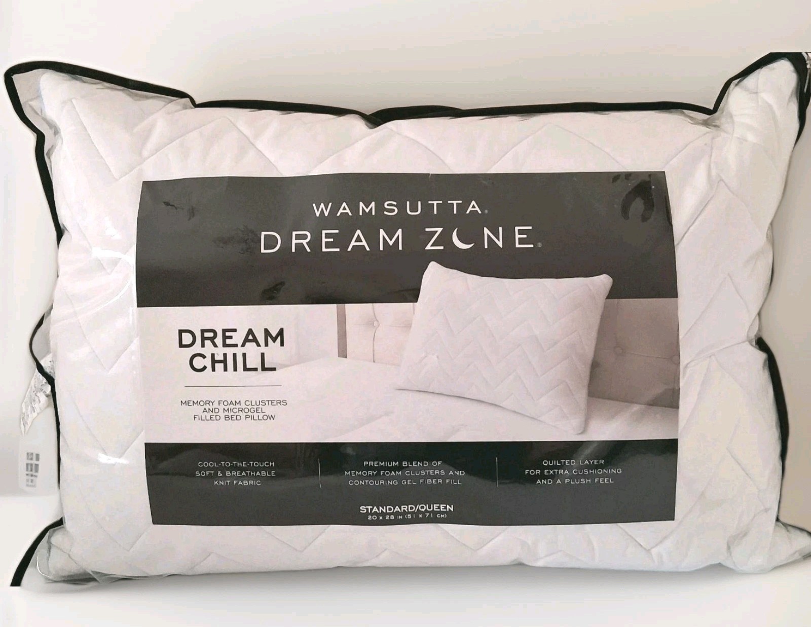 ​Wamsutta Dream Zone Dream Chill Pillow Queen Shredded Memory Foam & Gel Cooling