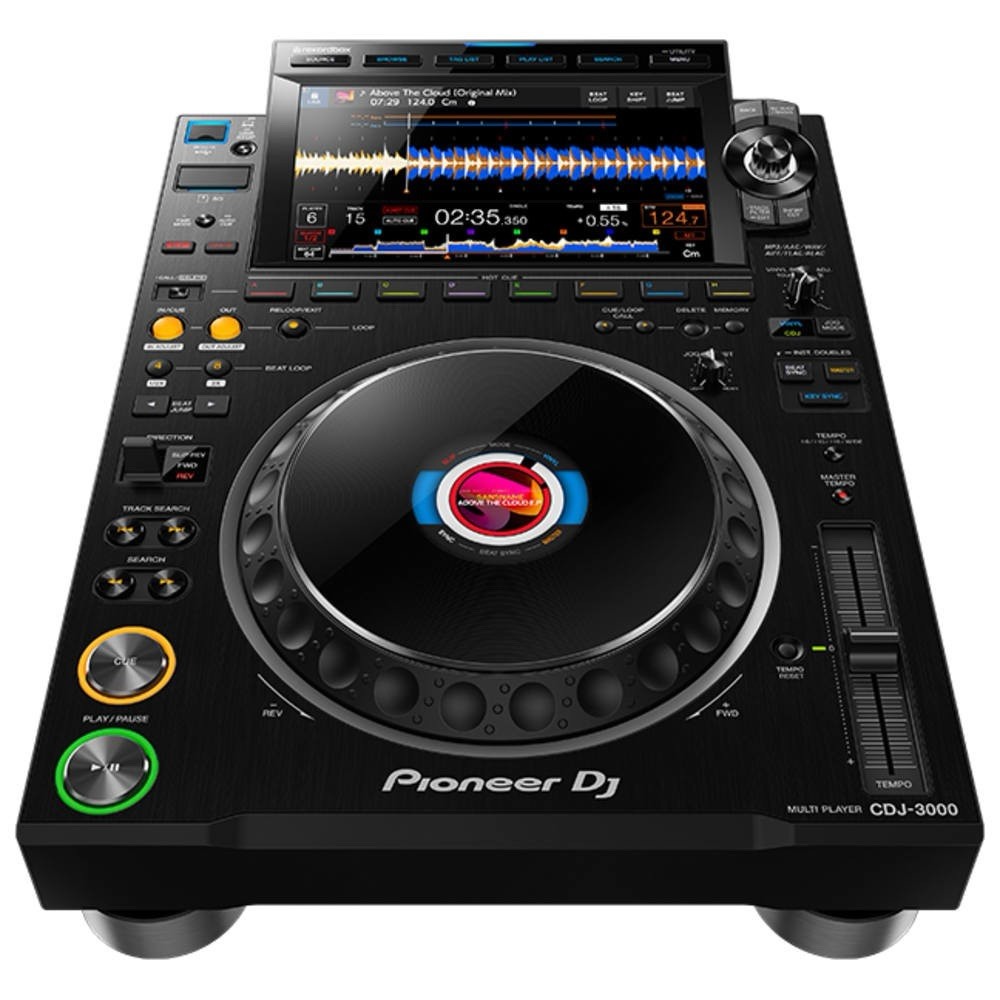 Pioneer DJ CDJ-3000 Professional DJ Multi Player (Black)