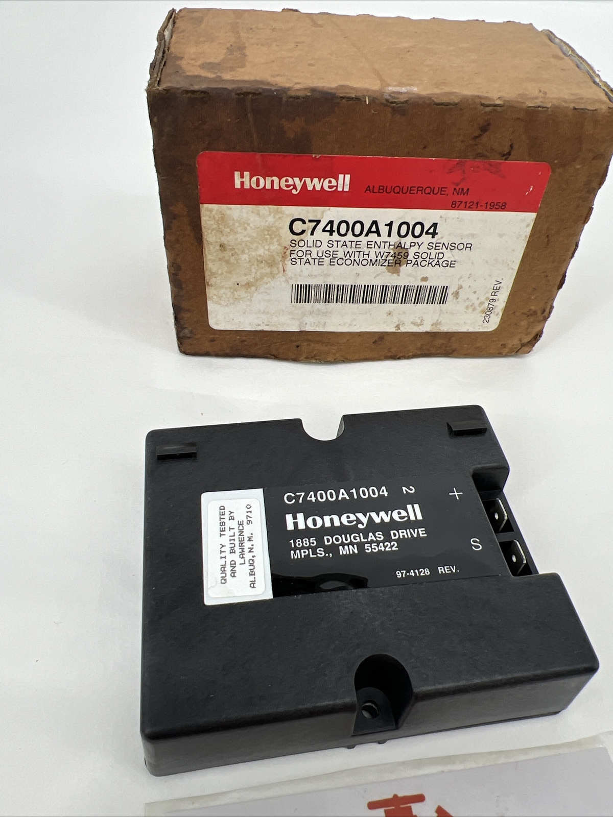 Honeywell C7400A1004 Solid State Enthalpy Sensor