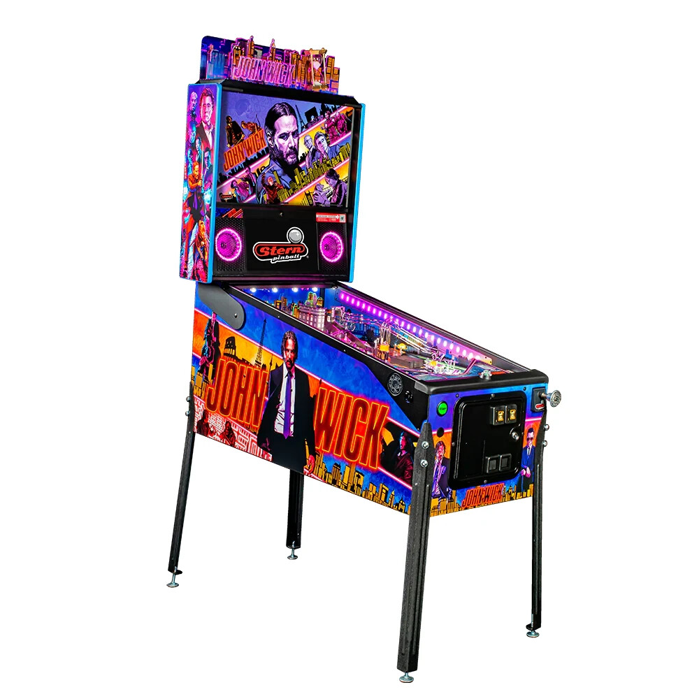 John Wick Official Pinball Machine Armor Side Rails