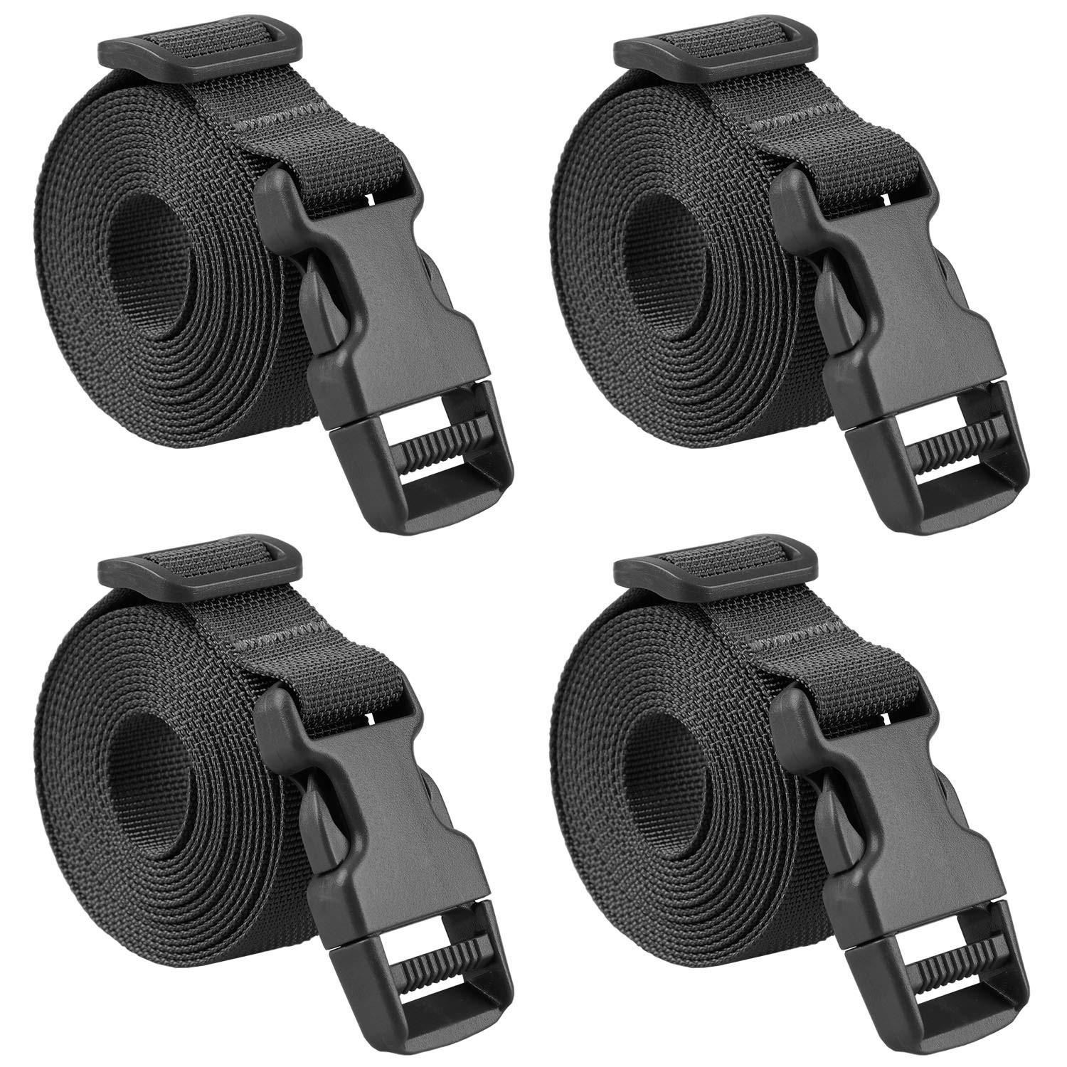 24" Strap Buckle Packing Straps Adjustable 1-Inch Belt (1" Wide - 24" Long, B...