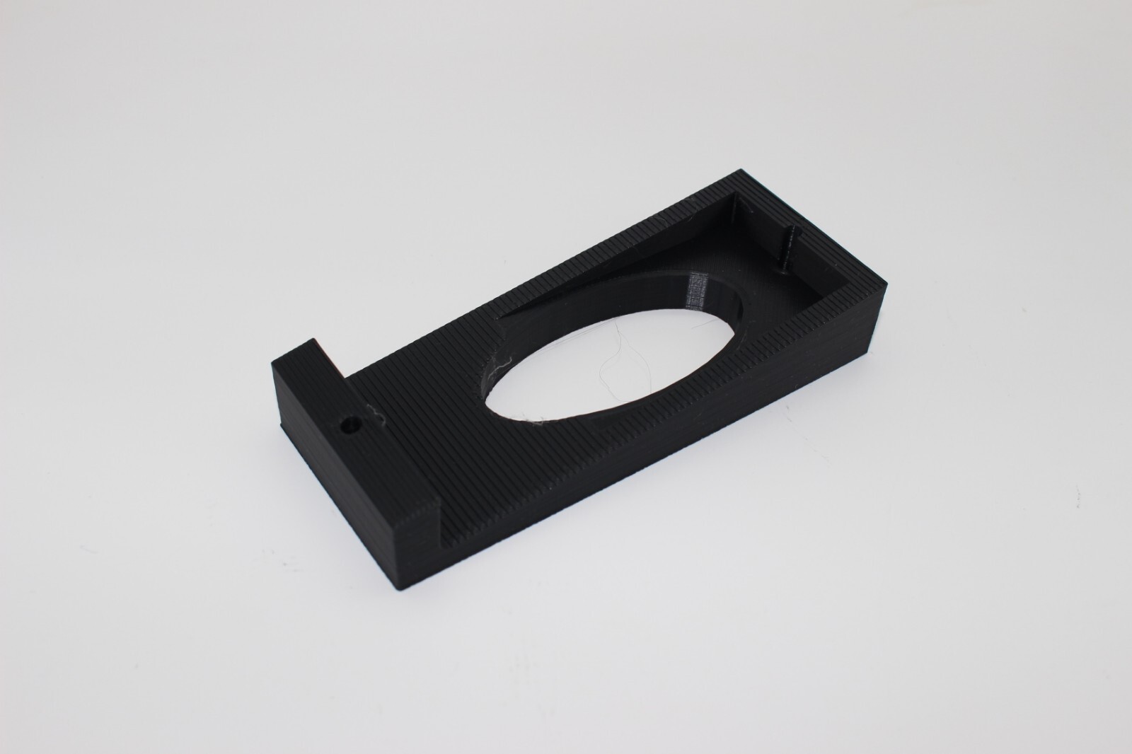 Black Ring Pro Doorbell Vinyl Siding Mount - Angle Adjustment Mount Wedge