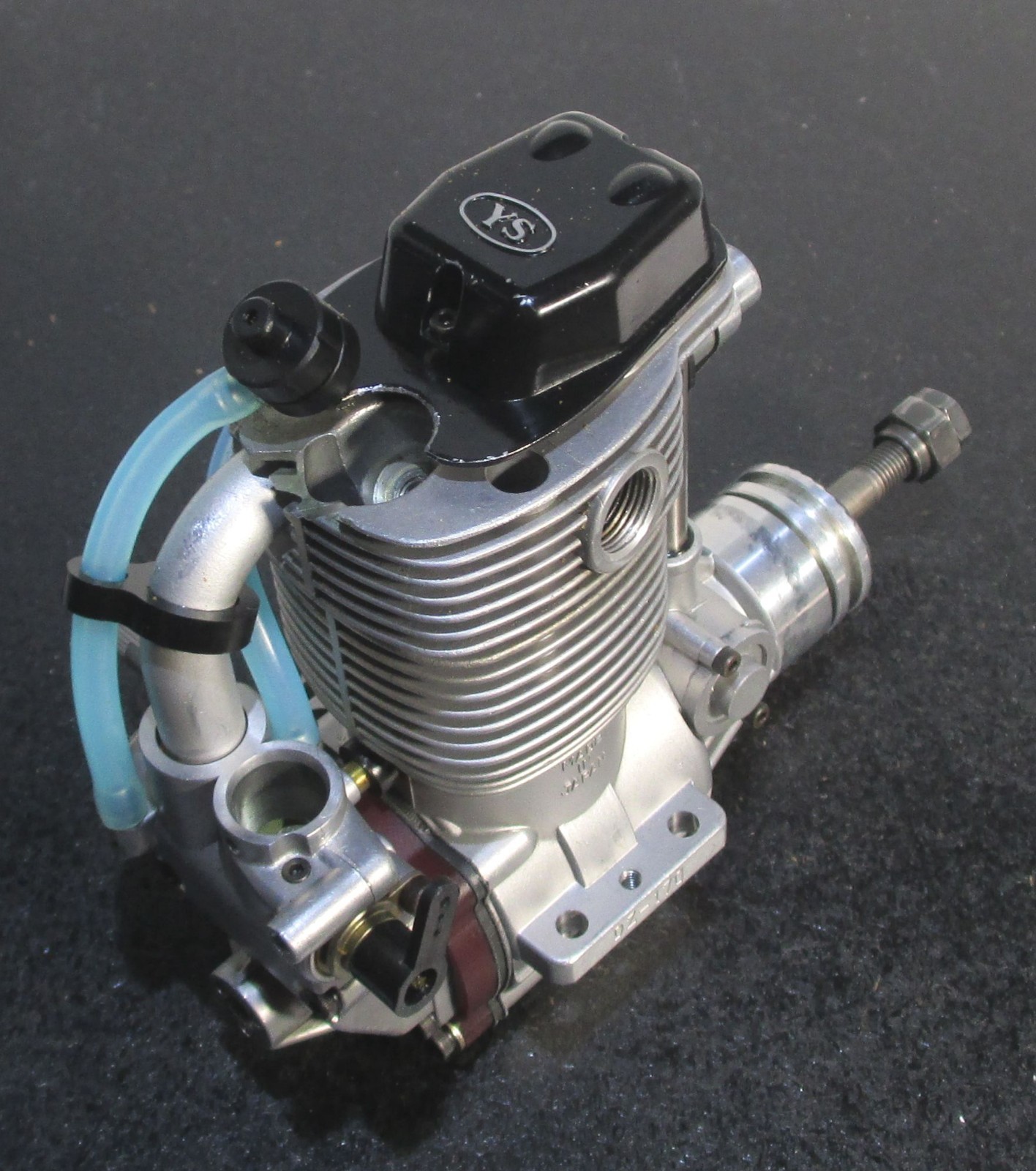 YS DZ170cdi 27.95cc 4-Stroke Glow Engine with CDi Unit and Super Mount, Used