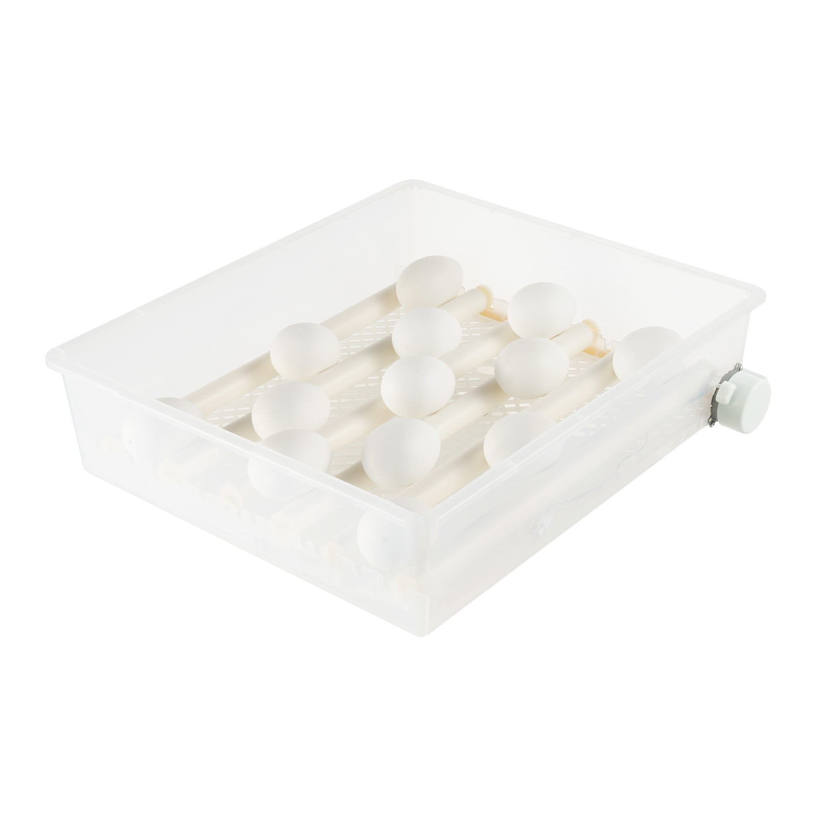 Egg Incubator 64 Eggs Fully Digital Automatic Hatcher Fits Hatching Chicken Farm
