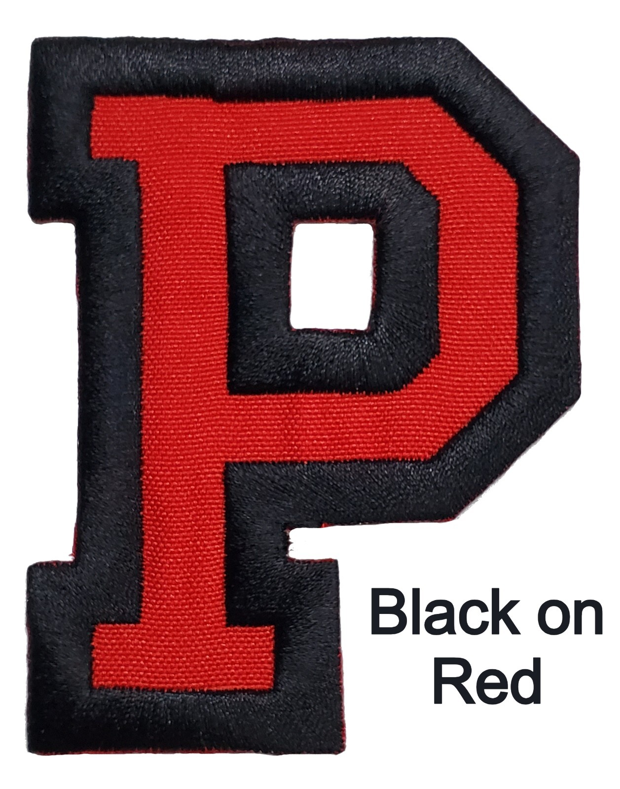 Letters 3" College Varsity Letterman Embroidered Iron On Patch Customize Colors