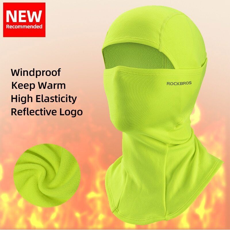ROCKBROS Winter Cycling Skiing Scarf Balaclava Mask Motorcycle Face Mask Warm