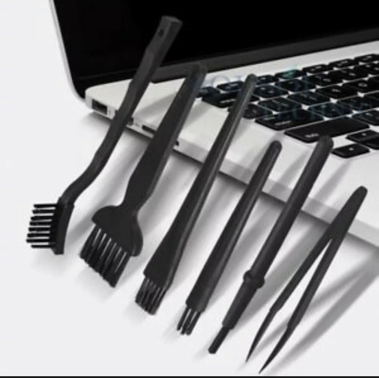 6pc/set Brush ESD BGA Rework PC PCB Motherboard logic board Dust Cleaning Tools