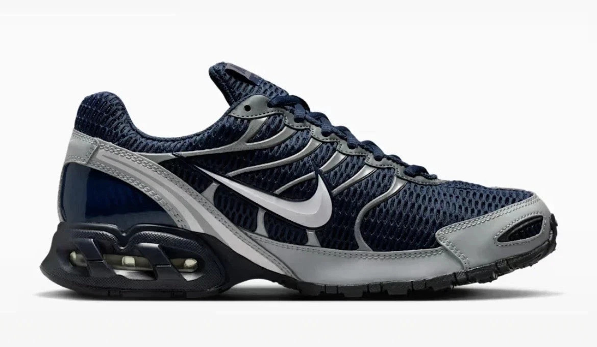 NEW Air Max Torch 4 Shoes Obsidian/White-Wolf Grey 343846-411 Men's size 9-13