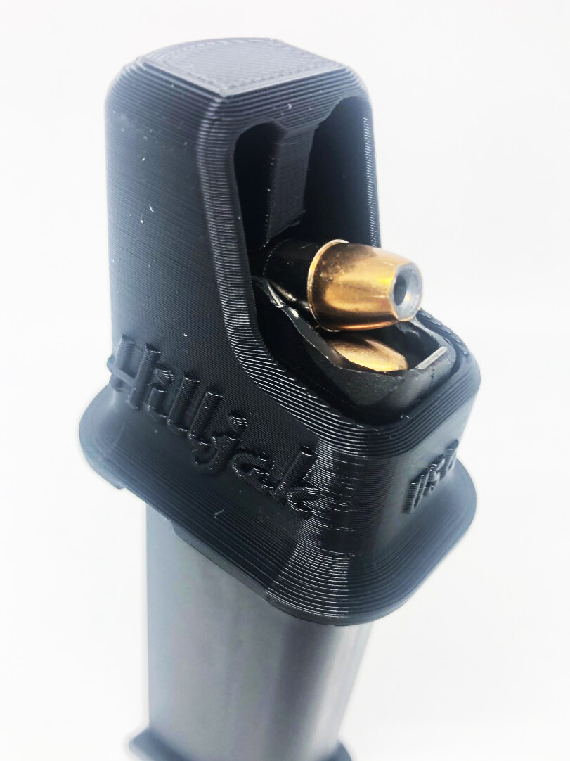 Glock 43X 48 Magazine Loader speed Loader Hilljak Quickie Loader QL9GX - Black