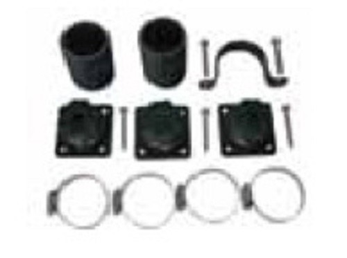 Collector Kit with couplings, clamps, strap clips for 1.5" Solar Pool Panels