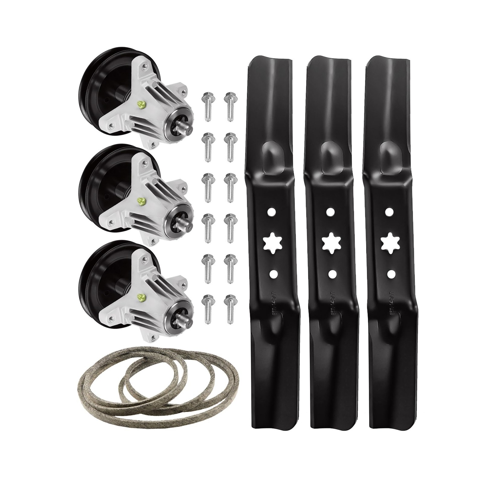 Lawn Mower Deck Rebuild Kit for Cub Cadet RZT-L54KH Craftsman Z6600, Blade 94...
