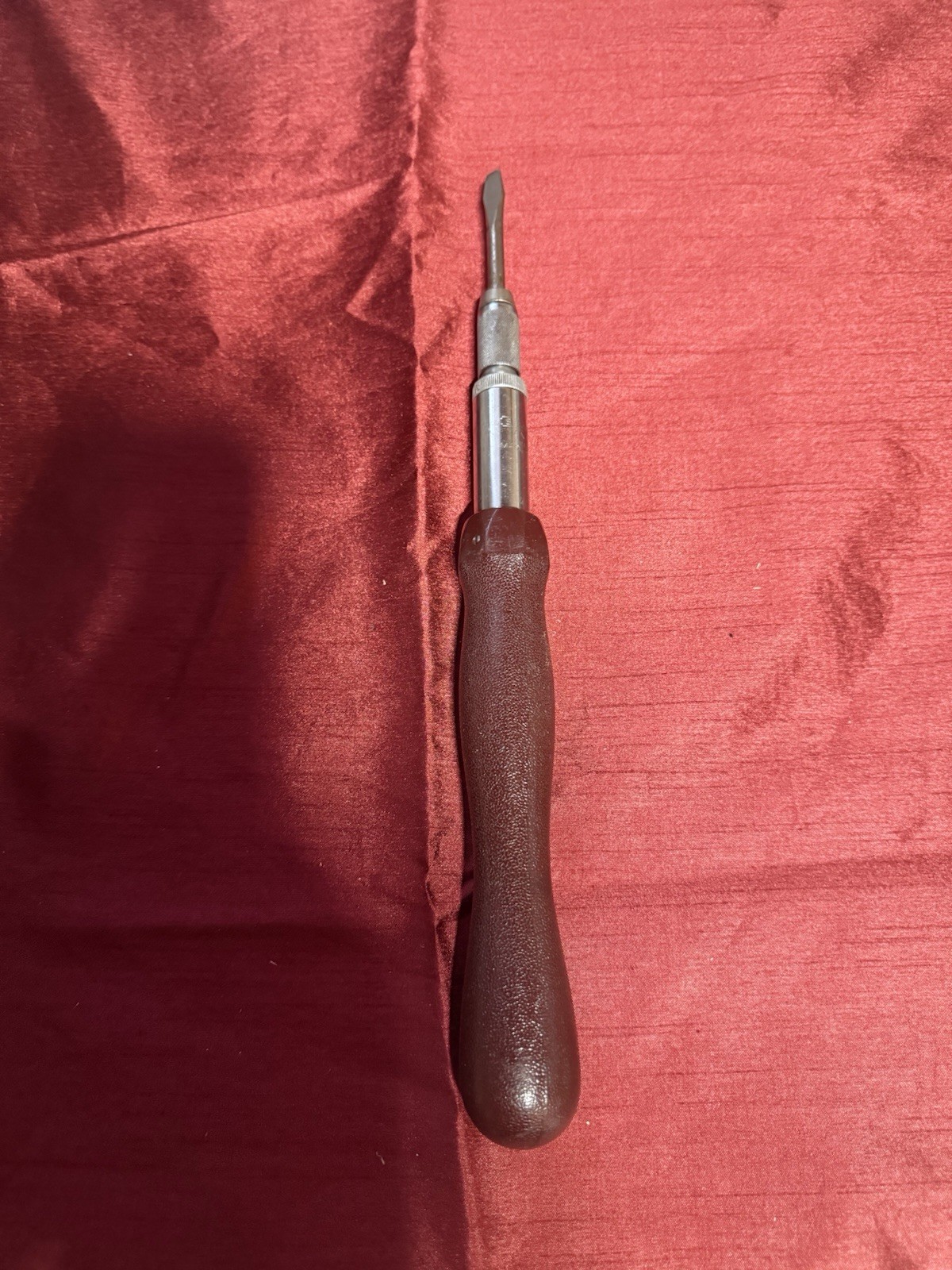 VINTAGE Stanley Yankee No 130A Ratcheting Pump Screwdriver w/bit Made in USA