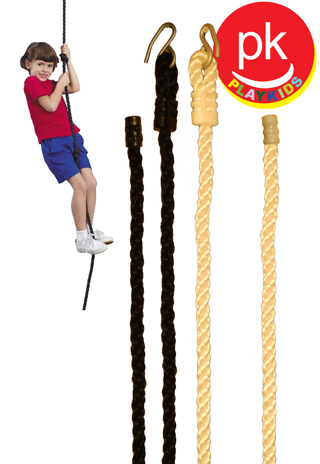 Climbing Rope Cargo Net Swing Set climbing net  Playground ROPE  Play Set Black