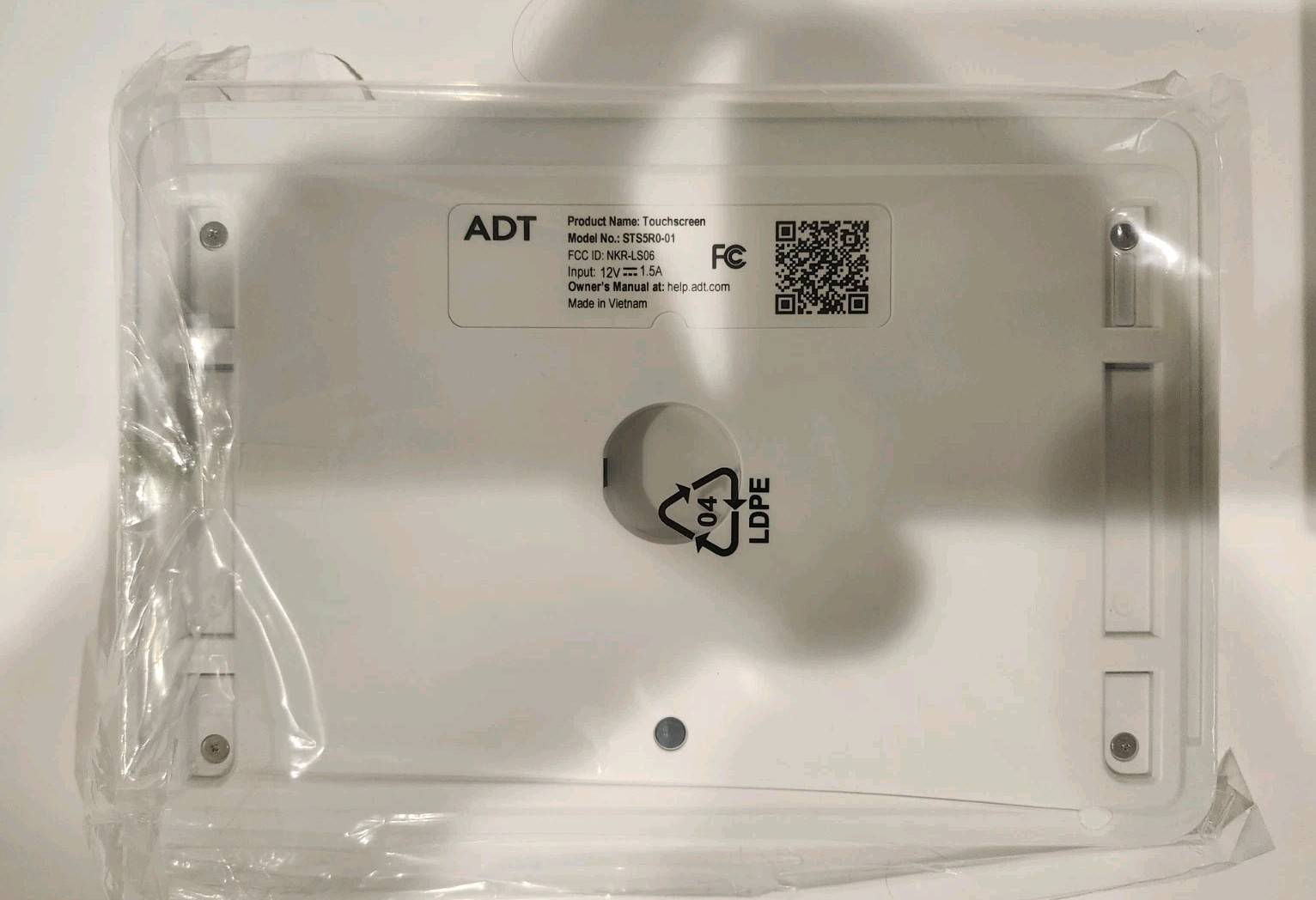 ADT Touchscreen 5inch Command Security Control Panel ADT STS5RO-01 WH-PRO White