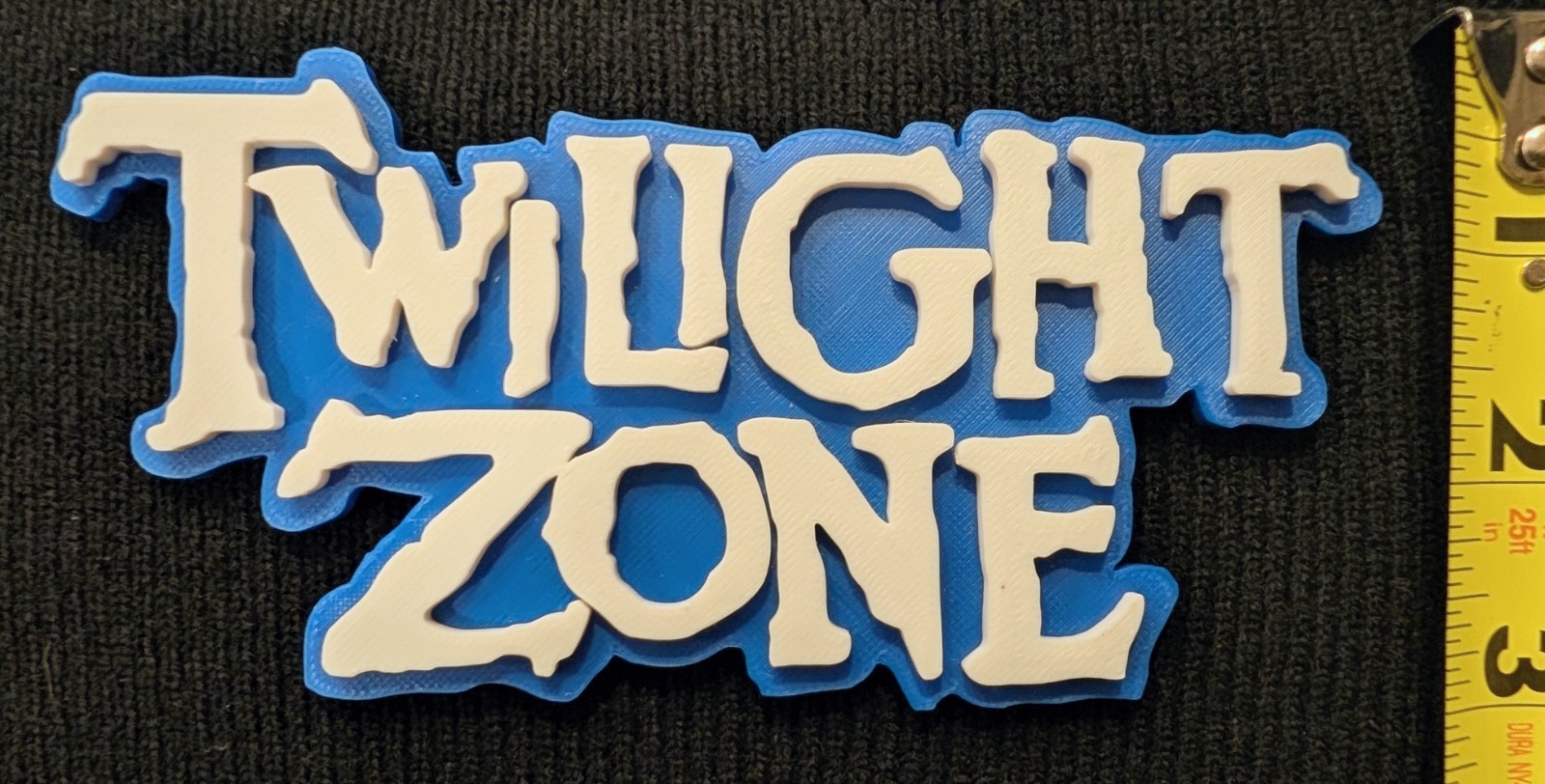 Twilight Zone Pinball Machine Logo Emblem Sign