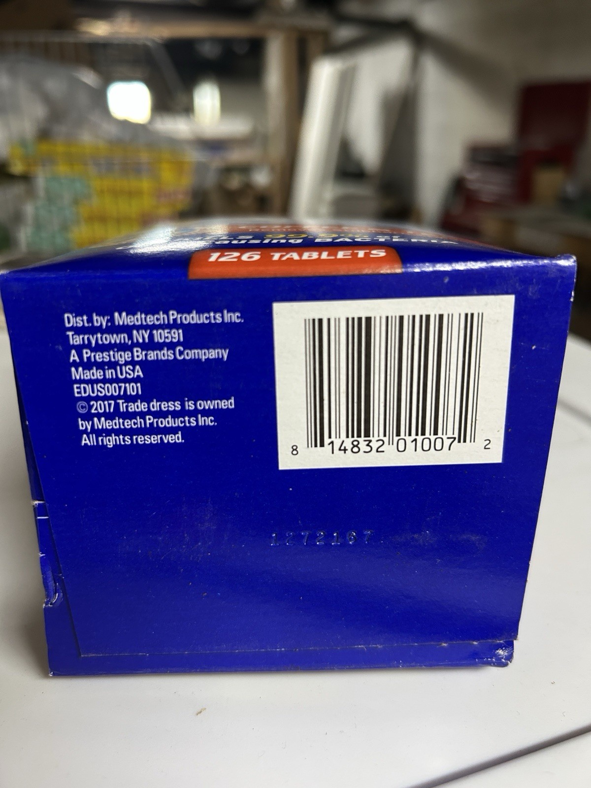 2 Efferdent Denture Cleanser COFFEE & TEA 126 Tablets = 252 Tabletd Total