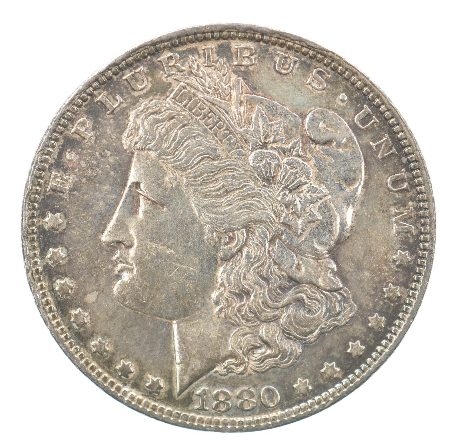 1880-O Morgan Silver Dollar Beautiful Tone *1941