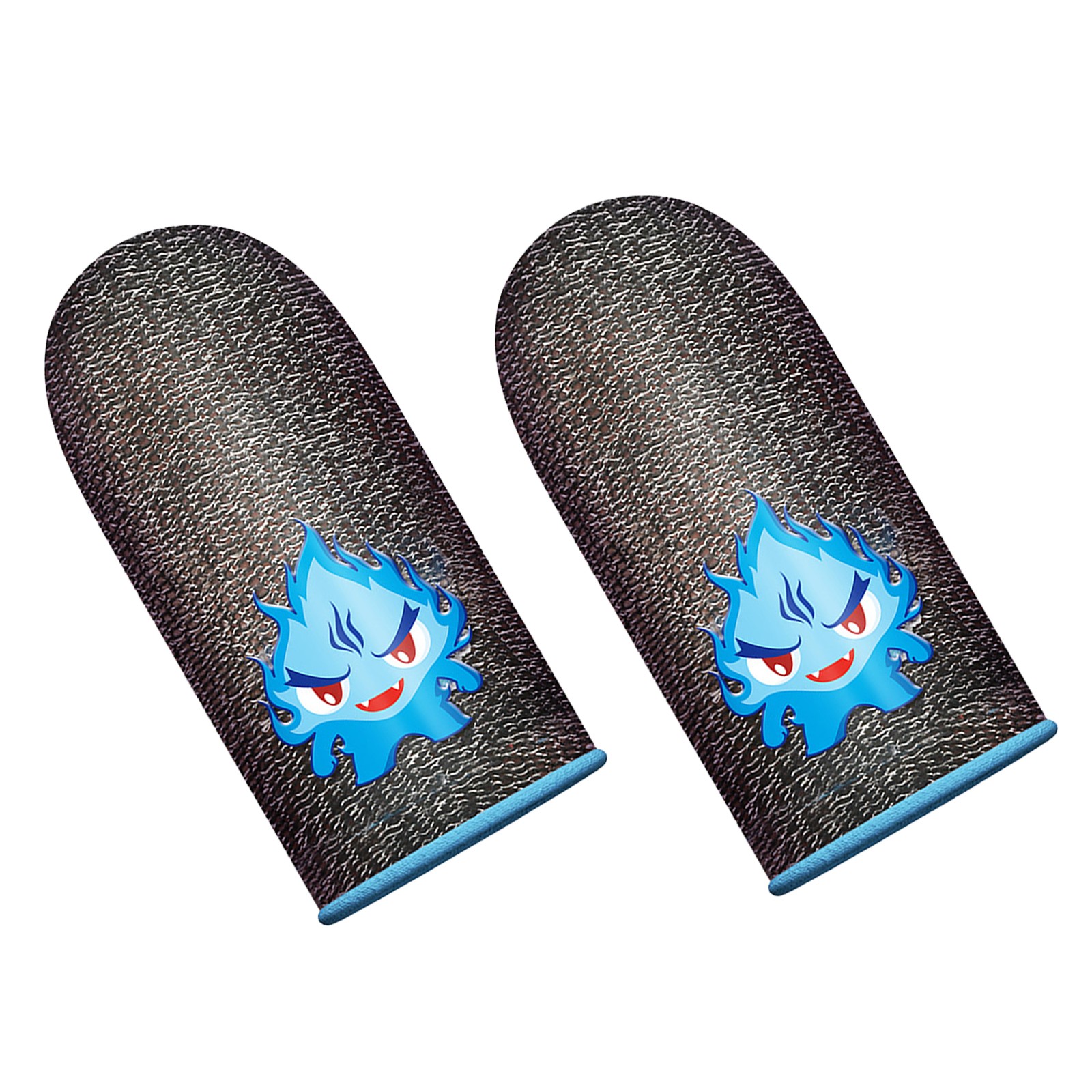 2x Screen Game Finger Sleeve Game Controller Sweatproof Finger Cots For PUBG