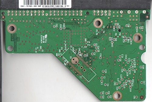 WD1600AAJB-00WRA0, 2061-701563-000 09P, REV A, WD IDE 3.5 PCB (PCB)