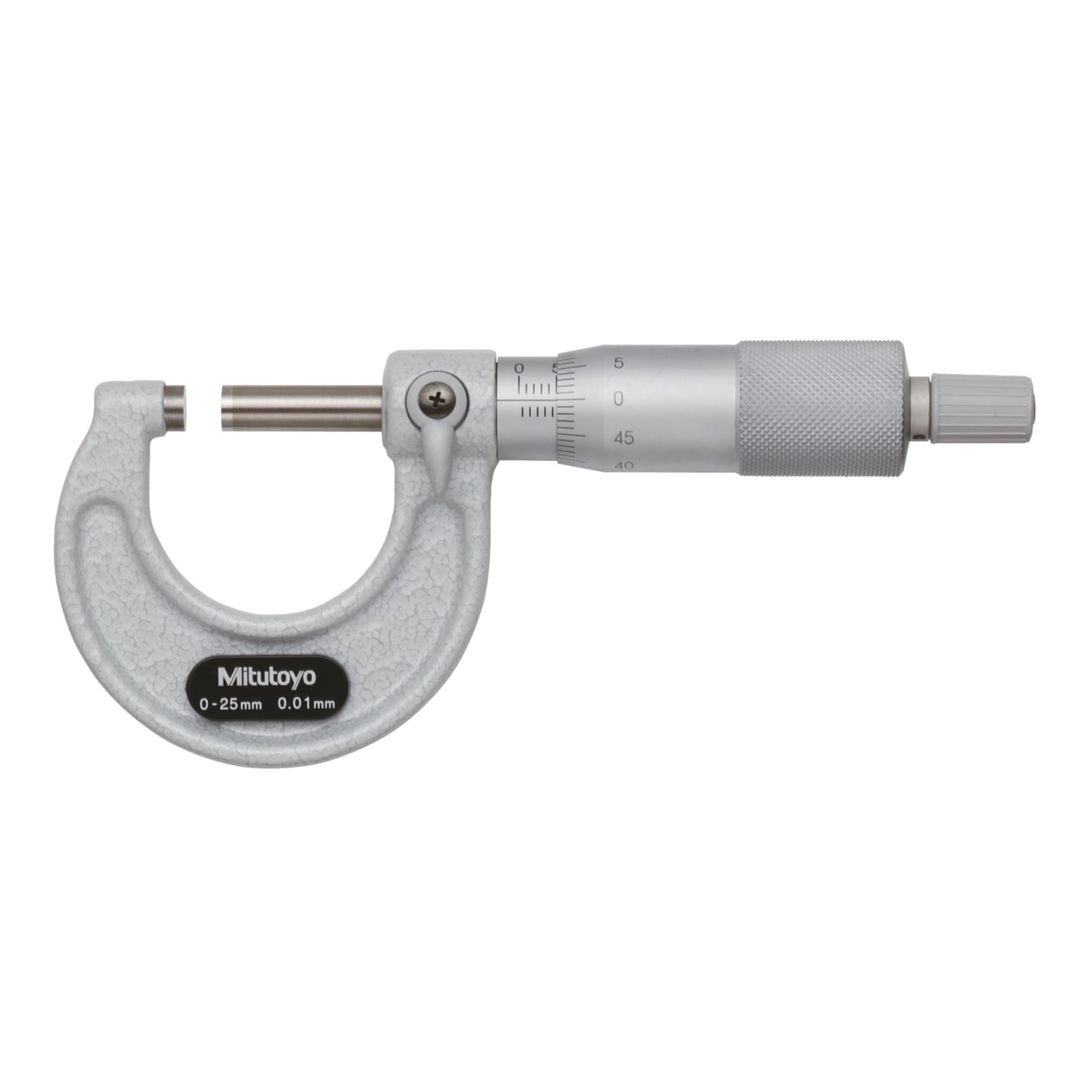 Mitutoyo 103-137, Outside Micrometer, 0-25mm Measuring Range, 0-25mm, Green