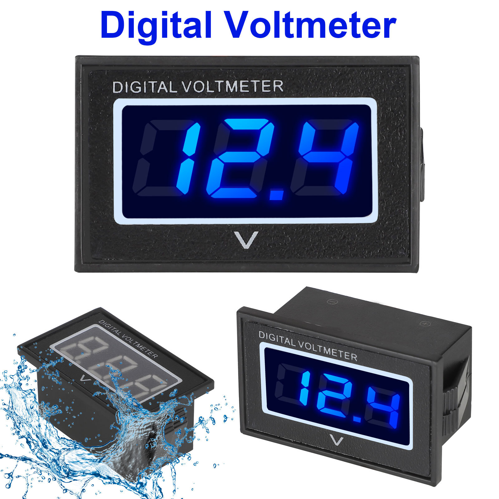48V LED Digital Battery Indicator for EZGO Club Car Yamaha Golf Cart Meter Gauge